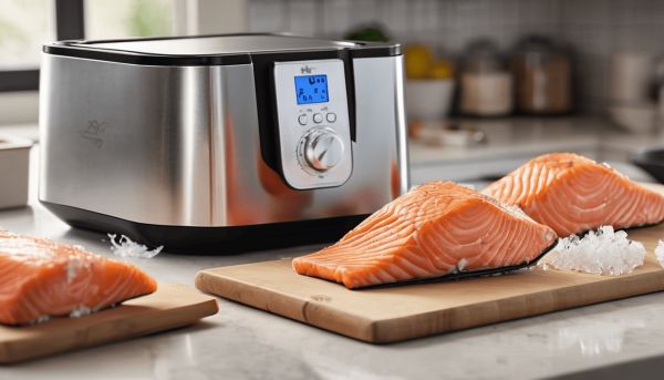 Cuisson parfaite du saumon surgelés let air fryer