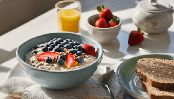 Des petits déjeuner peu calorique et rassasiant pour bien commencer la journée